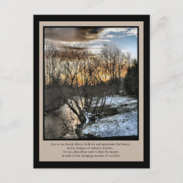 Sessioner med inspirerande gåvor till våra liv vykort