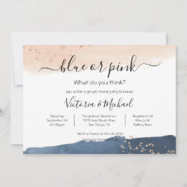 Sessionsinbjudan till  Guld Baby Inbjudningar