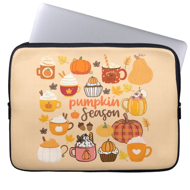 Sessionsinfo för uppringd Pumpkin Laptop Fodral (Framsidan)