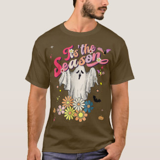 Sessionspumpkin Boo 60-talet Hippie Hallowed T Shirt