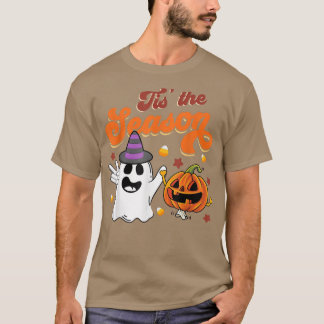 Sessionspumpkin Boo 60-talet Hippie Hallowed T Shirt