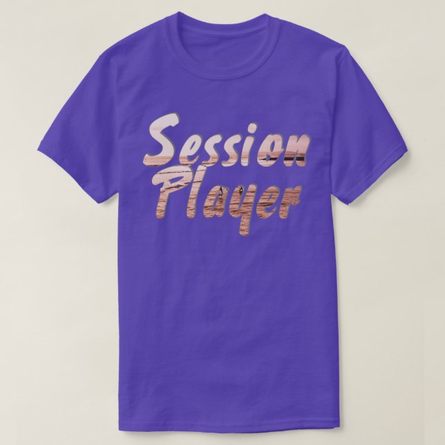 Sessionsspelare T Shirt (Design framsida)