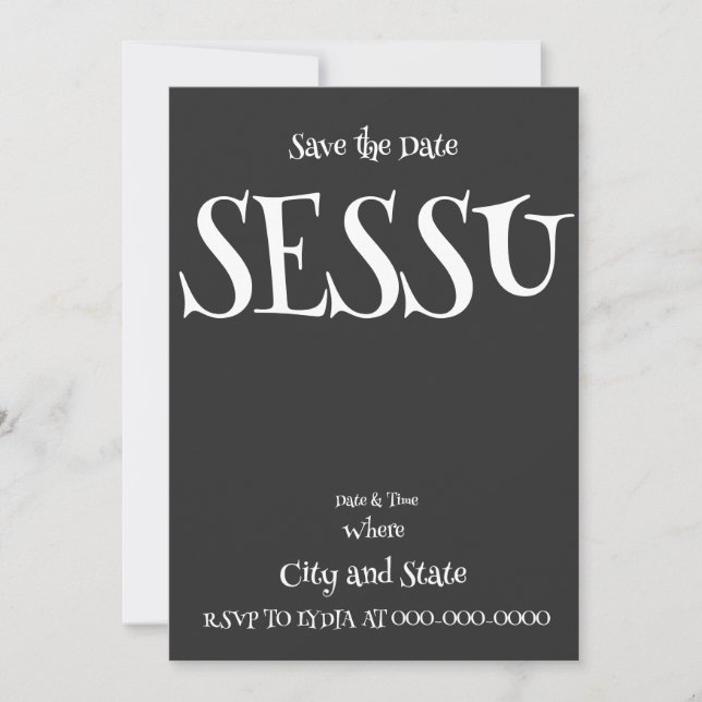 SESSU INBJUDNINGAR (Framsida)