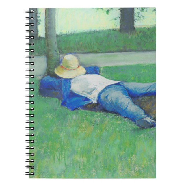 Sestasen (av Gustave Caillebotte) Anteckningsbok (Framsidan)