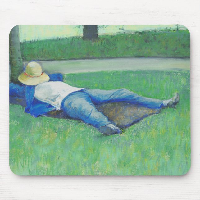 Sestasen (av Gustave Caillebotte) Musmatta (Framsidan)