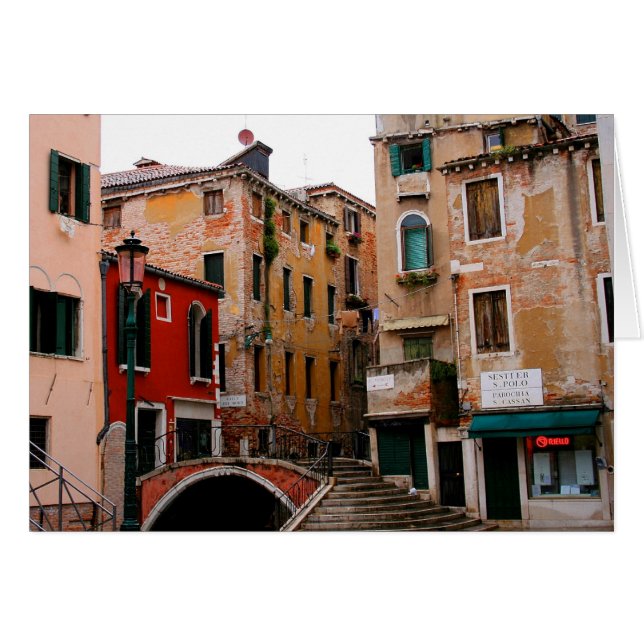 Sestier S. Polo Hälsningskort (Framsidan Horizontal)