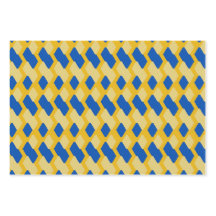 Set med 3 blommiga och geometriska presentpapper