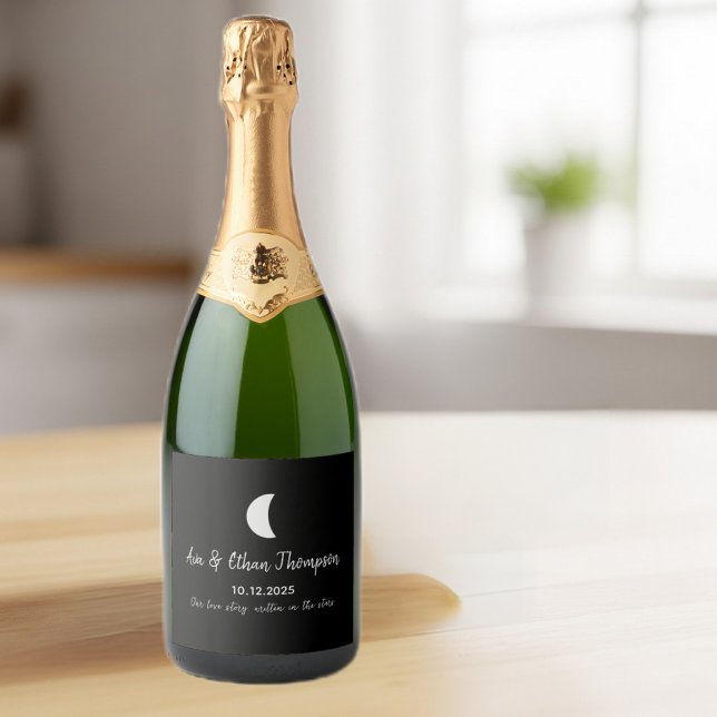 Set of 6 Personalized Champagne/Wine Bottle Labels (Skapare uppladdad)