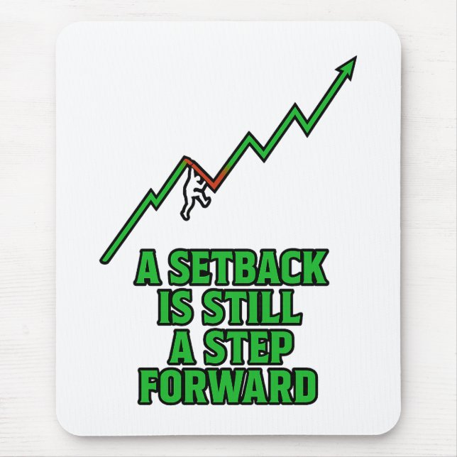 Setback to Step Forward Mindset Quote Musmatta (Framsidan)
