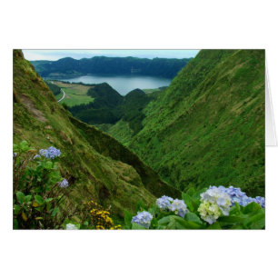 Sete Cidades, Azorerna Hälsningskort