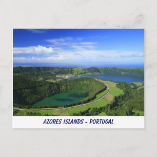 Sete Cidades, Azorerna Vykort