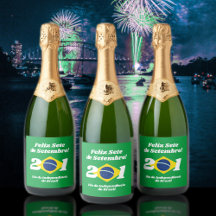 Sete de Setembro Independence day Brasilien Flagga