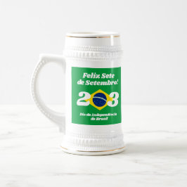 Sete de Setembro Independence day Brasilien Flagga Sejdel