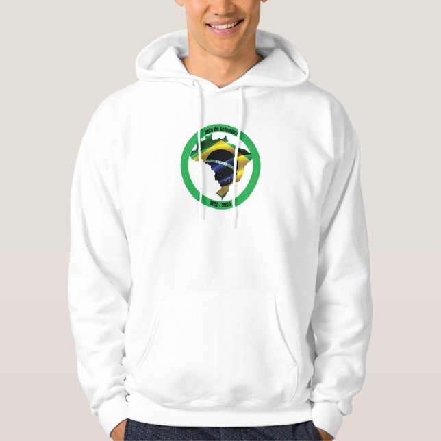 Sete de Setembro (Independence day i Brasilien) Hoodie (Framsida)