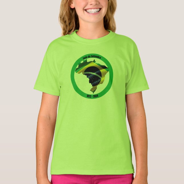 Sete de Setembro (Independence day i Brasilien) T Shirt (Framsida)