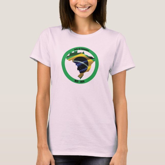 Sete de Setembro (Independence day i Brasilien) T Shirt (Framsida)