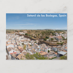 Setenil de las Bodegas, Spanien Vykort