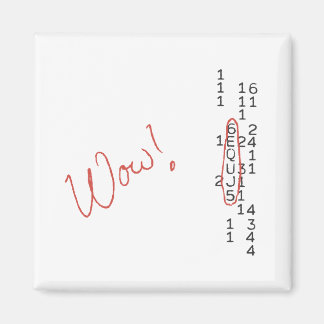 SETI-meddelande för wow-signal Magnet