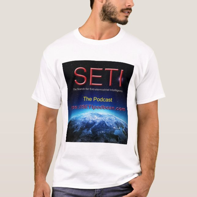 SETI Podcast Podbabe-LOGOTYP T Shirt (Framsida)