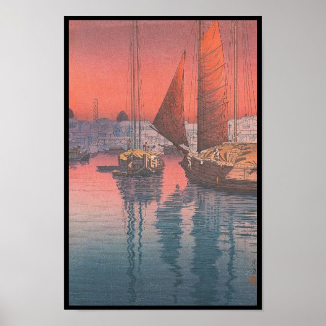 Seto Inland Sea Tomonotsu Tsuchiya Koitsu Poster (Framsidan)