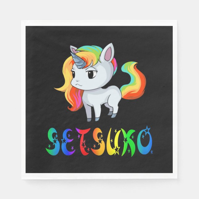 Setsuko Enhörning Pappersservett (Framsidan)