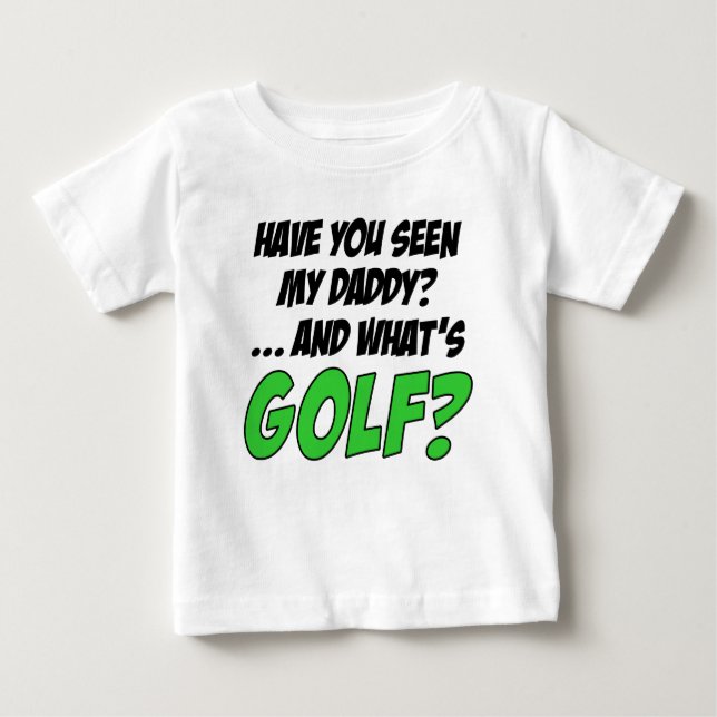 Sett min roliga Golf för pappa T Shirt (Framsida)