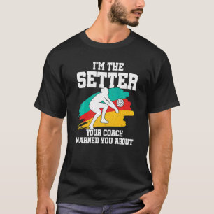 Setter från Volleyball Player T Shirt