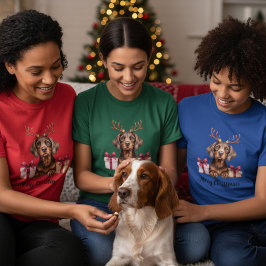 Setter Reindeer T Shirt