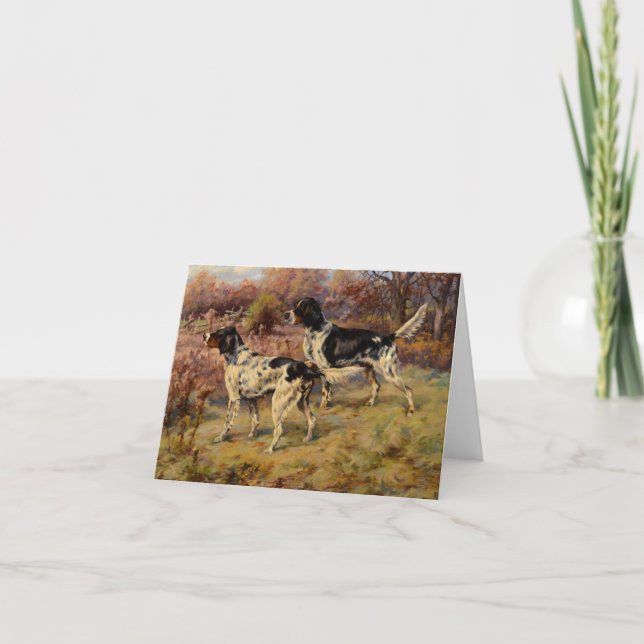 Setters av Edmund Henry Osthaus Tack Kort (Framsida)