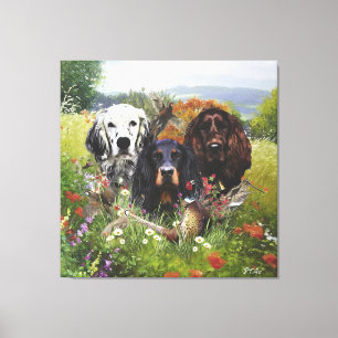 Setters-familjen Canvastryck