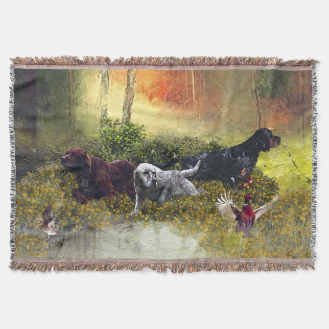 Setters-familjen Filt (Framsidan)