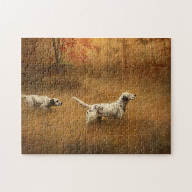 Setters in a Fält by Percival Leonard Rosseau Pussel (Horisontell)