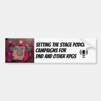 Setting the Stage Podcast Klistermärke
