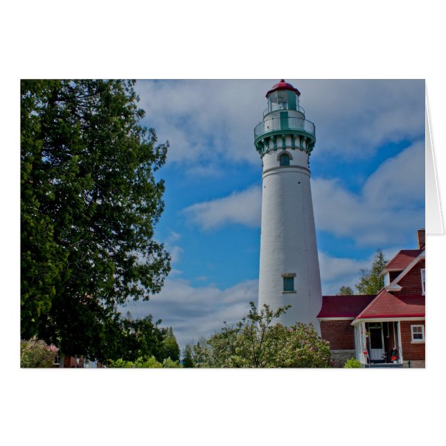 Seul Choix pekar fyren Hälsningskort (Framsidan Horizontal)