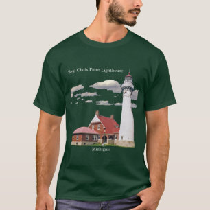 Seul Choix pekar fyrskjortamörk T Shirt