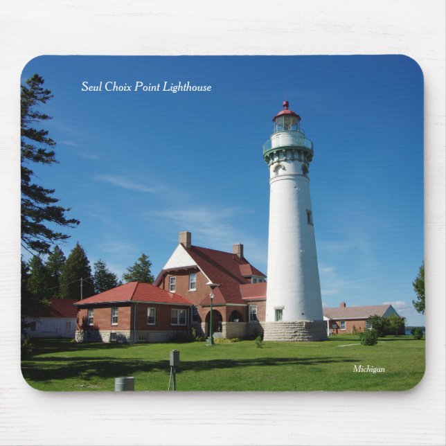 Seul Choix Point Lighthouse mousepad Musmatta (Framsidan)