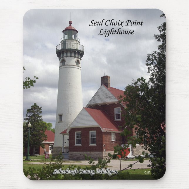 Seul Choix Point Lighthouse mousepad Musmatta (Framsidan)