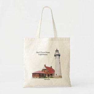 Seul Choix Point Lighthouse, utskuren i påsen Tygkasse