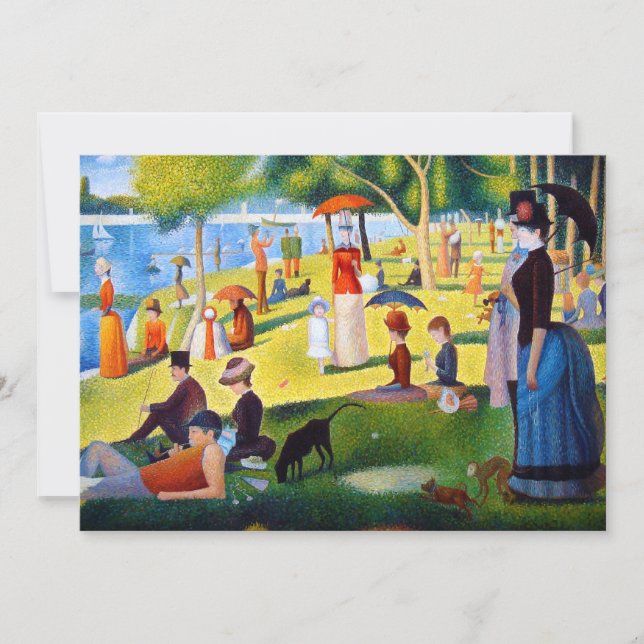 Seurat: A Söndag vid La Grande Jatte (Framsida)