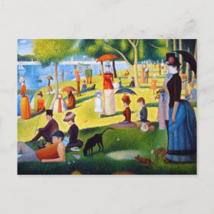 Seurat: A Söndag vid La Grande Jatte Vykort