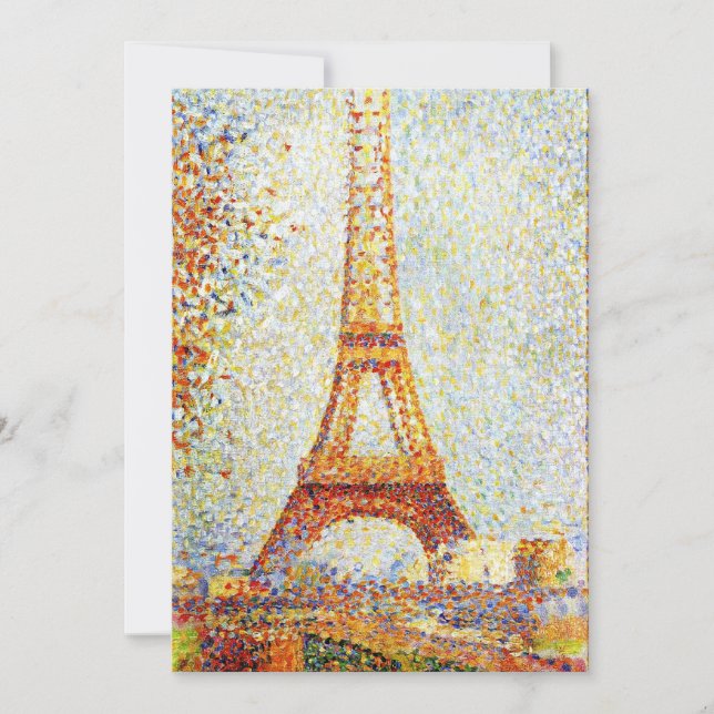 Seurat: Eiffel Torn (Framsida)