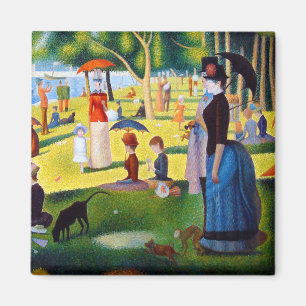 Seurat: En söndag på La stora Jatte Magnet