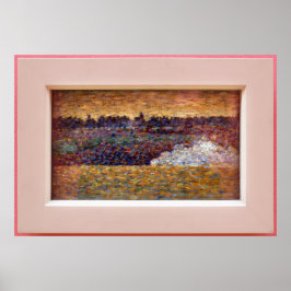 Seurat Grandcamps Coastal Landscape Poster