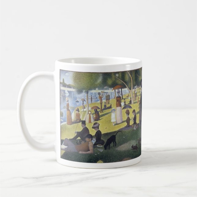 Seurat konstmugg kaffemugg (Vänster)