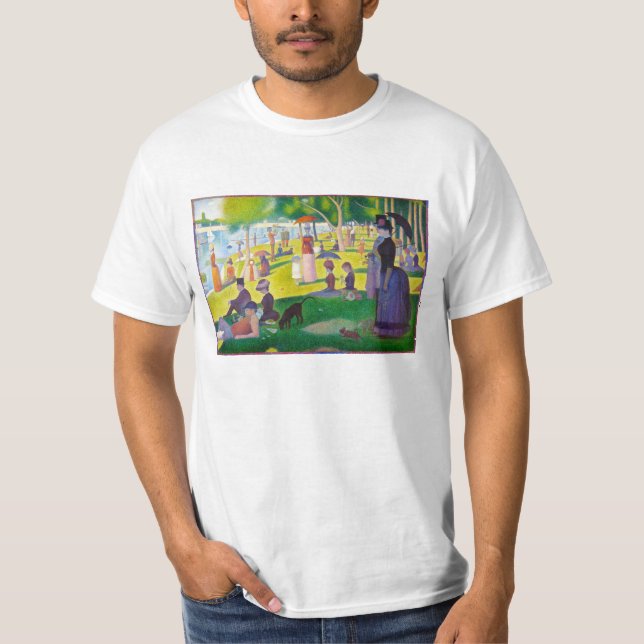 Seurat La Grande Jatte T-shirt (Framsida)