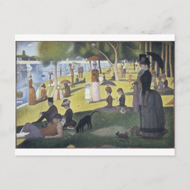 Seurat-vykort Vykort (Framsida)