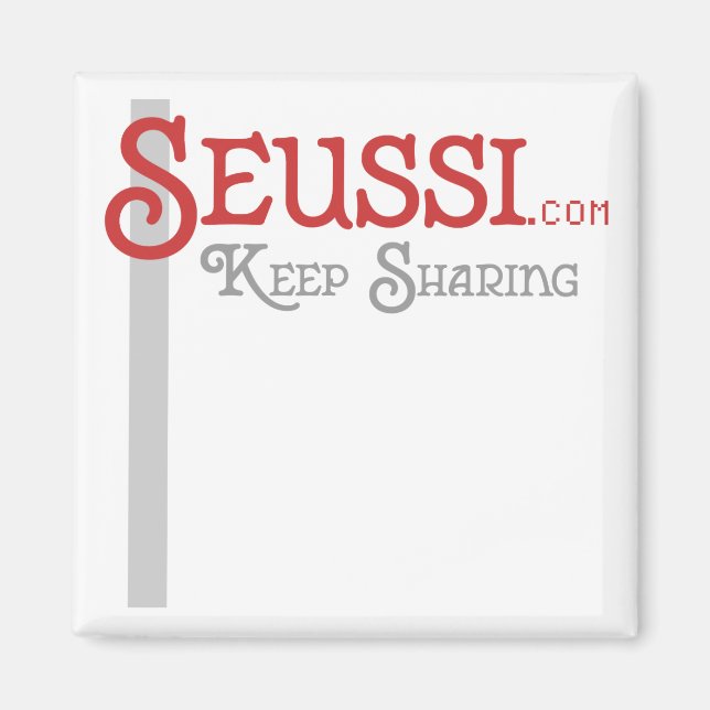 Seussi Sticker 2 Magnet (Framsidan)
