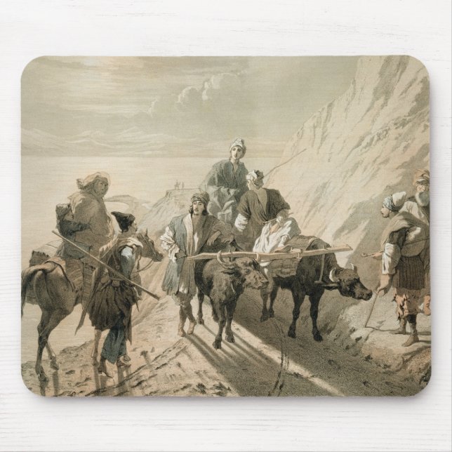Sevangen eller Cockcha sjön, Transcaucasia, Musmatta (Framsidan)