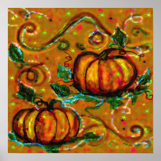 Seveenies fantastiska patch poster