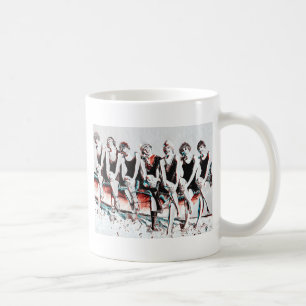 Seven Bathing Beauty Pals Kaffemugg